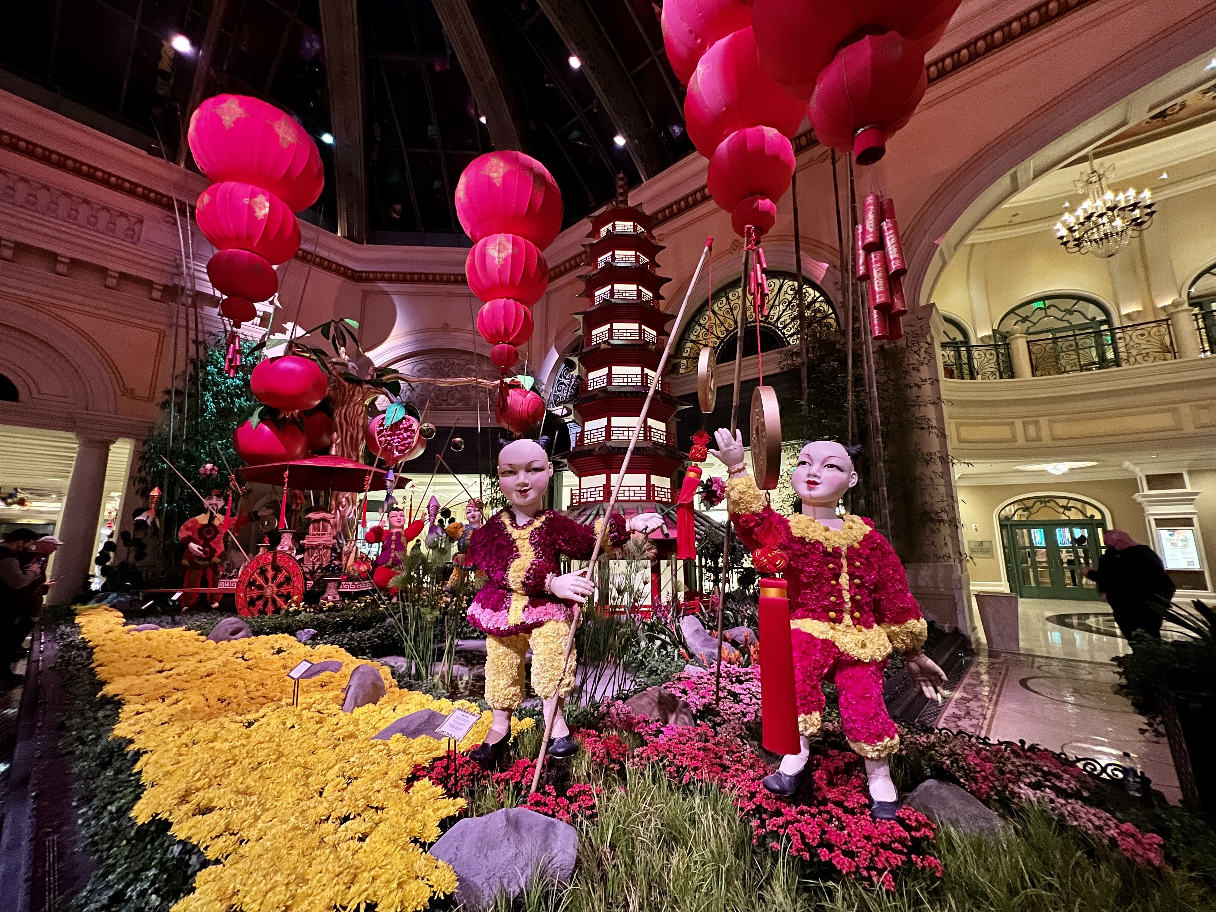 Chinese Lunar New Year Bellagio Conservatory 2022 