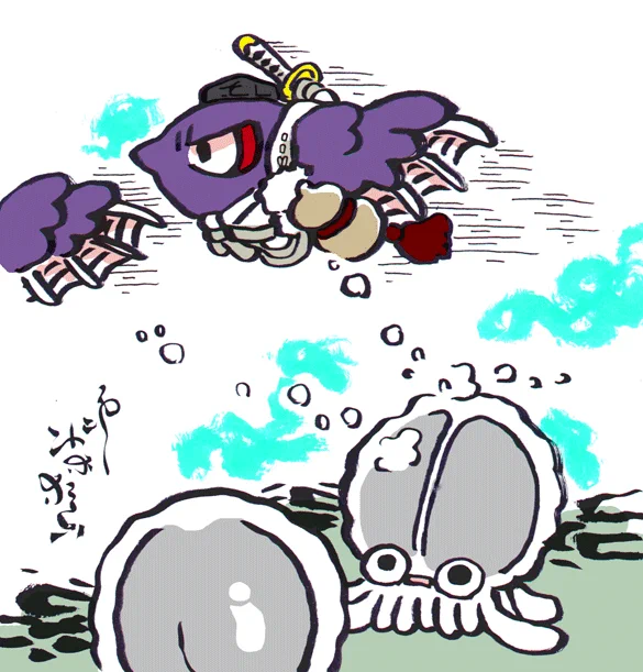 #妖界東西新聞 【漏れてる天狗】https://t.co/B6g2PGE6iQ 