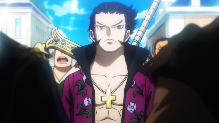 Manu_Chopper's tweet photo. Eita até o Doflamingo foi ver a execução do Roger.#onepiece970 https://t.co/E0P7XlHH2b
