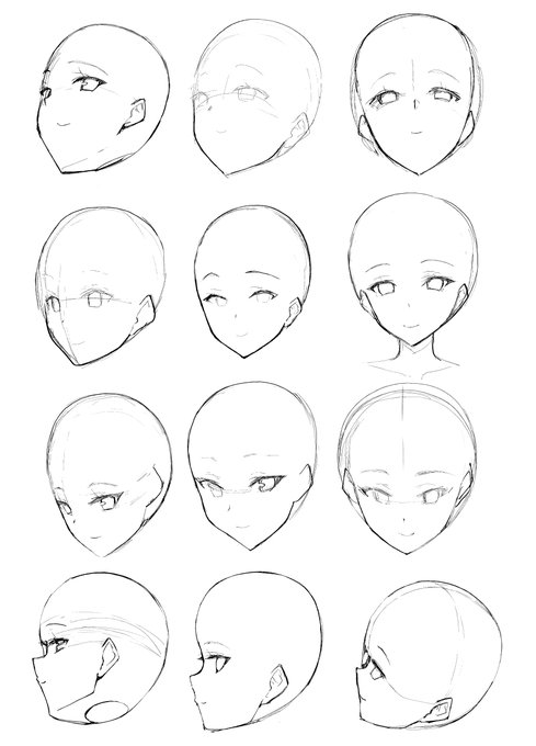 ちょっと練習と素材づくりの一環で丸ハゲラフ。
やっぱ角度かかってるのは難しい 