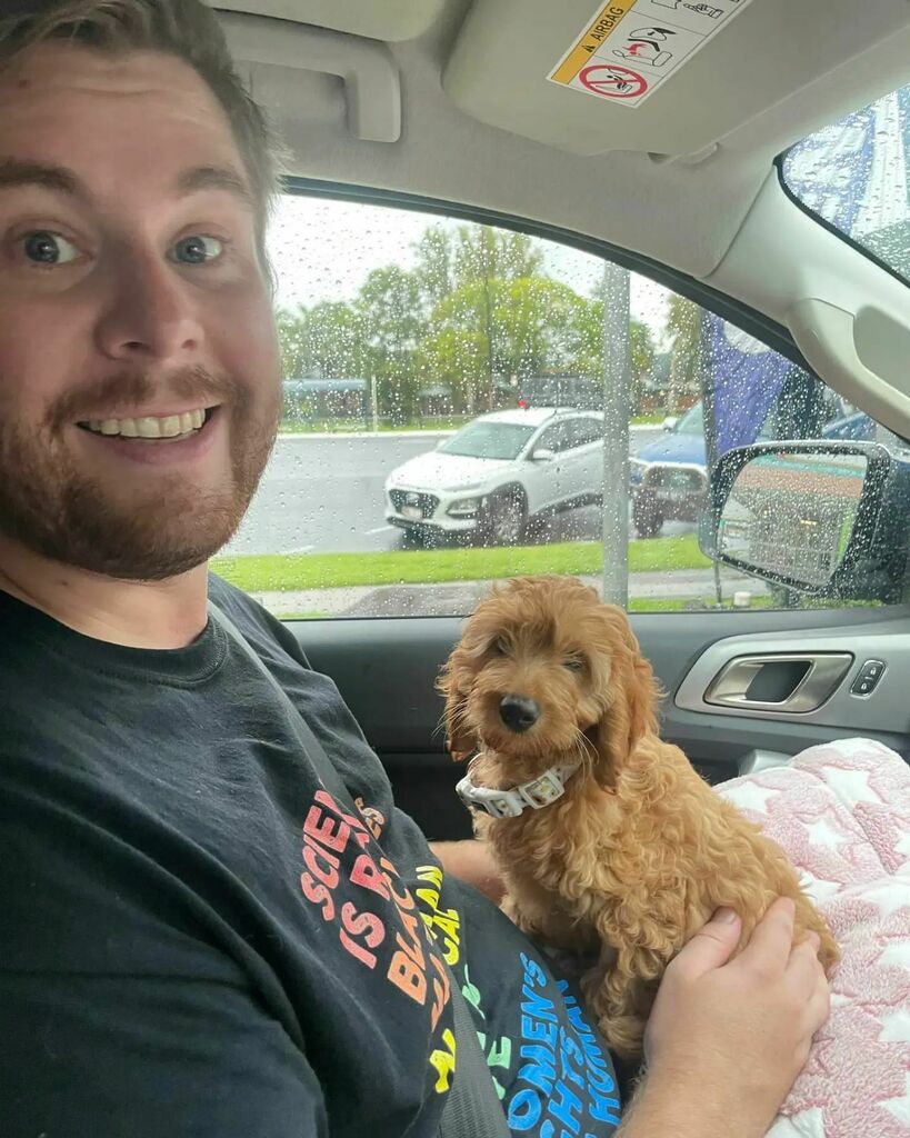 MrSrMike's tweet photo. Welcome home Mac! You've barely been with us for 3 days but you already fill our lives with so much joy. I'm sure Zellie would have loved you just as much as we do. Let the adventures begin! 🥰🐕#macthespoodle #spoodlesofinstagram #adventuredogsofinsta… https://t.co/8D7kQ6fk6g https://t.co/UDhNnmbRfv