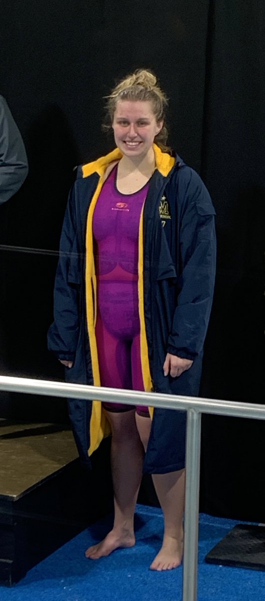 USM_Swimming's tweet photo. Day 1 Individual highlights:
-Kelsey Taylor-8th place 500 Free

-Sydney Jones-8th place 200 IM
   ***NAIA B cut &amp; School Record

-Blake Jorgens-5th place 50 Free
   ***NAIA B cut https://t.co/T32g2oJlMz