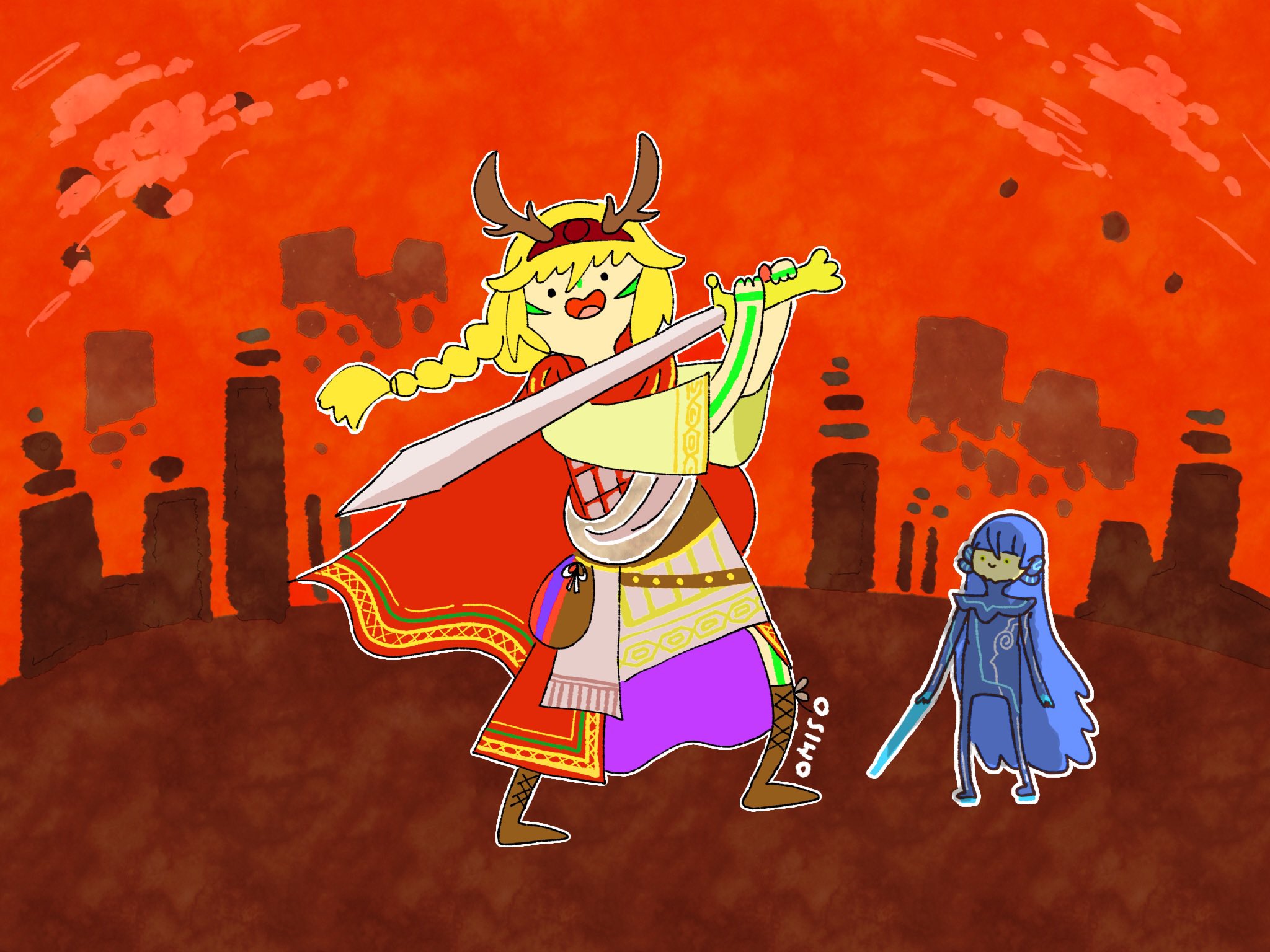 Omiso おみそ お題箱 Gt もしよければアドベンチャータイム風デフォルメのフィン マックール 真 お願いいたします Odaibako Oms これであってますか T Co Zfl4hkjcjp Twitter