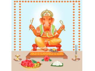 Shri Ganeshji is known as Vighnaharta. So, when we worship Him with complete faith, He guides us towards the right path. He gives us the courage to conquer our fears &amp; overcome all obstacles in our life. Om Gan Ganpataye Namaha!! 

#GaneshJayanti
"श्री राम""Jai Mata"