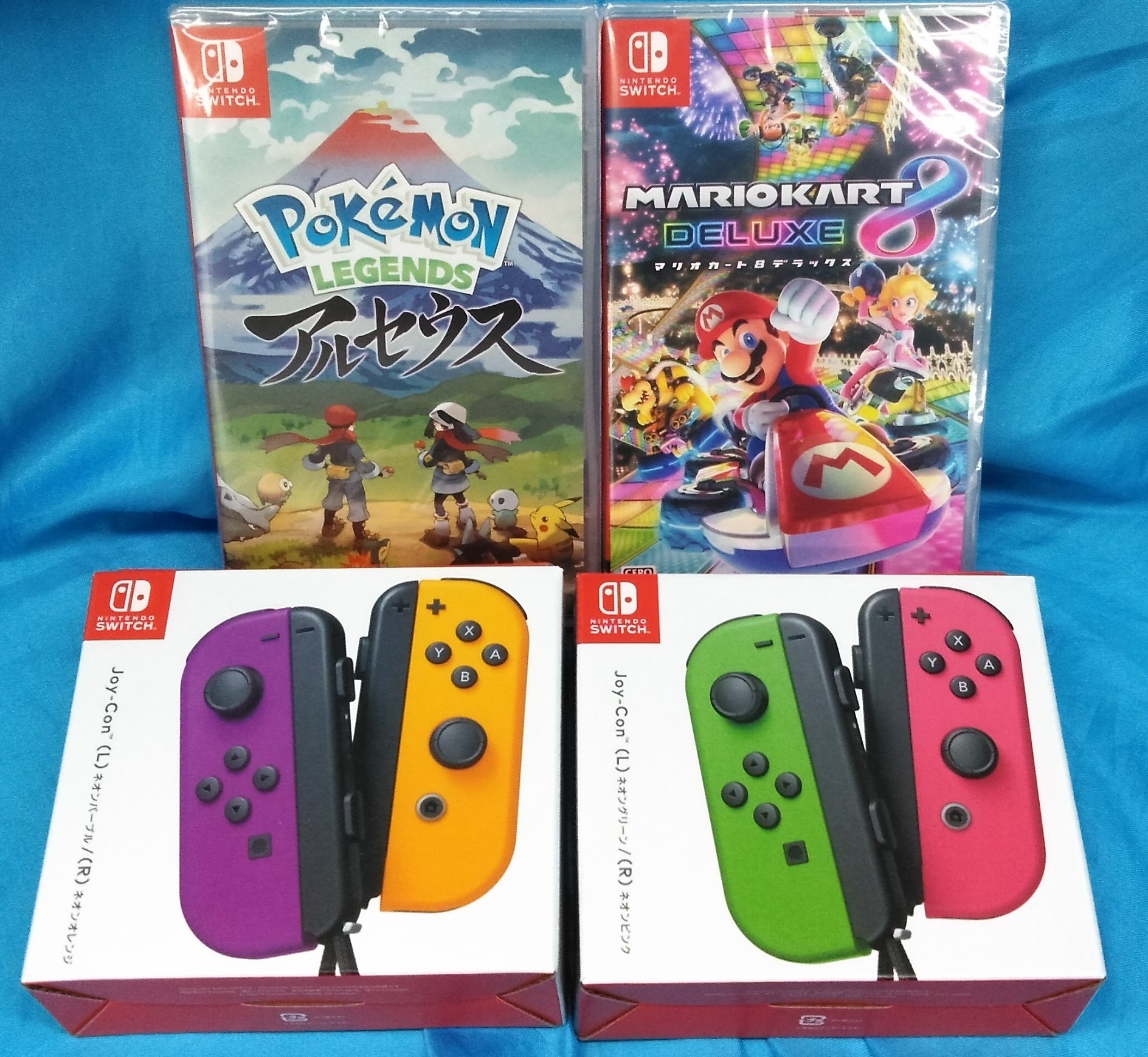 桃太郎王国習志野店 Supported By 駿河屋 こんにちは 今話題の ポケモンレジェンズアルセウス が 先程入荷致しました その他品切れになっておりました マリオカート8 も入荷致しました 数には限りがございますので お求めの方は桃太郎王国