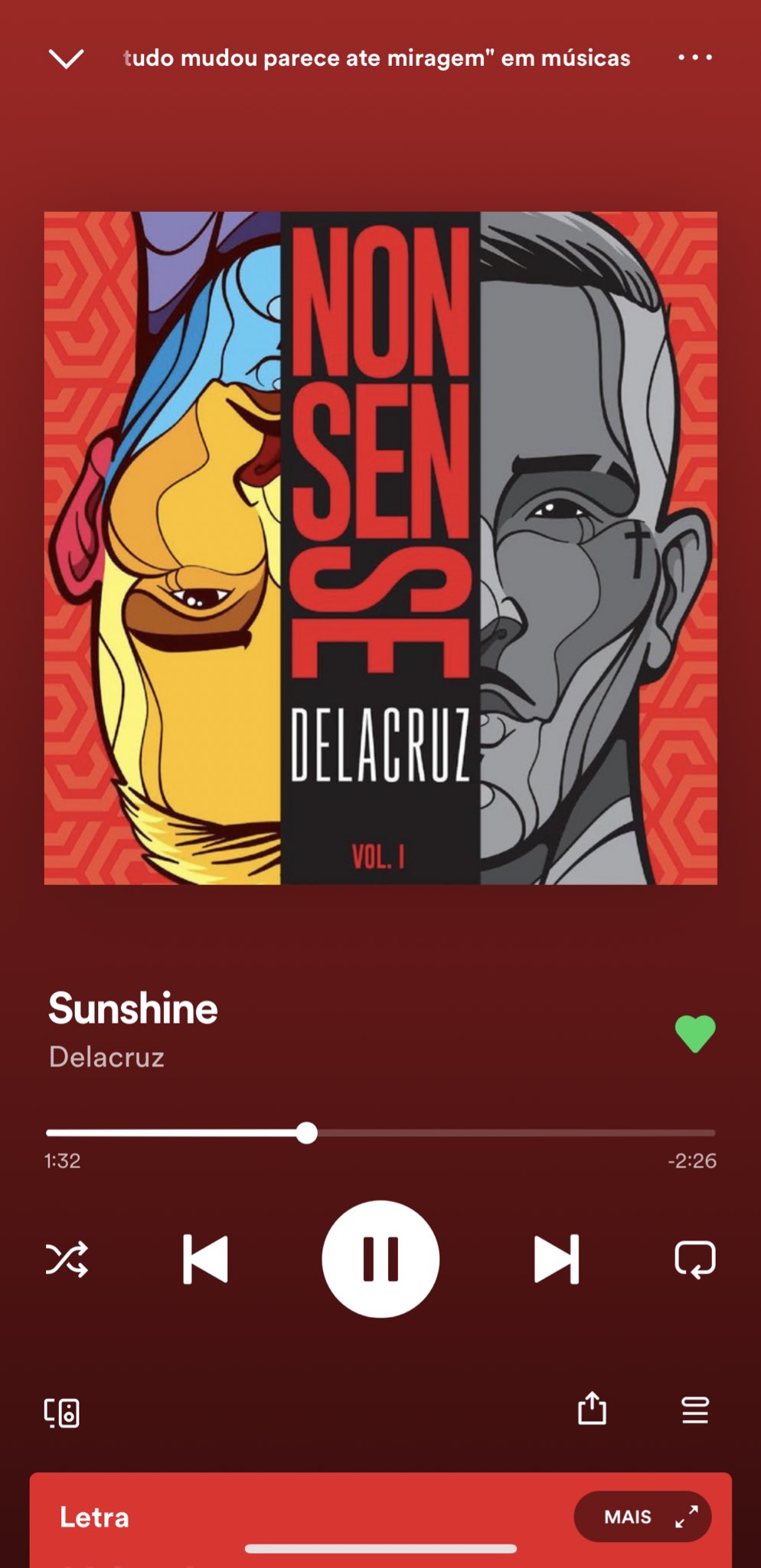 Delacruz - Sunshine [Letra] 