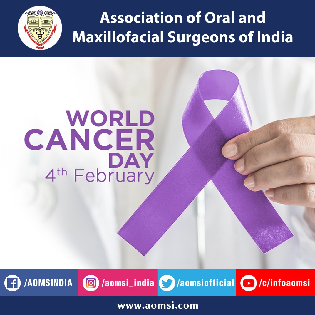 aomsiOfficial's tweet image. #AOMSI Committed to #prevention and management of #Oralcancer #WorldCancerDay
