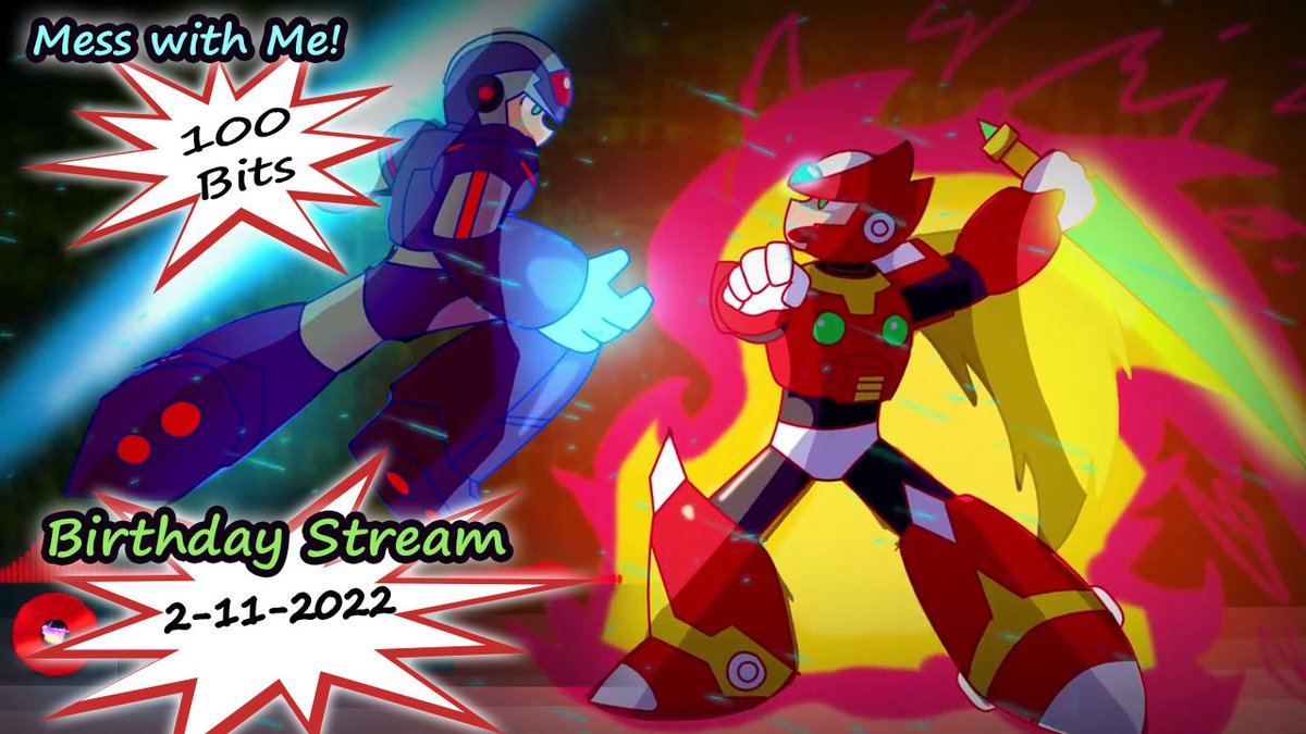 Come by help me celebrate my birthday with Mega Man X marathon. Giveaways and fun stuff going on and actual chance to really get involved with my stream. twitch.tv/vincent_246