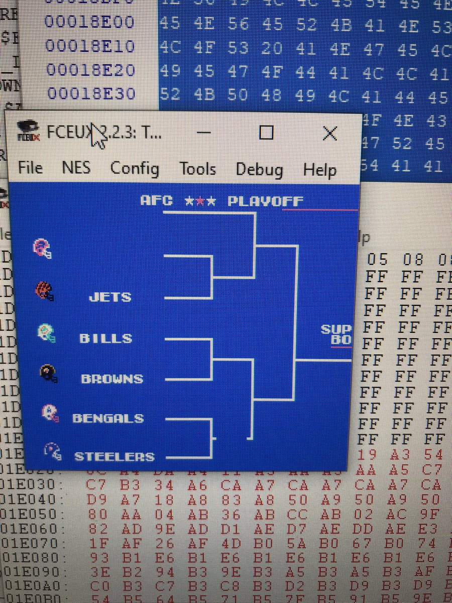 BruddogTecmo's tweet photo. If you RE-build it they will come. #TecmoSuperBowl #NewBracket https://t.co/fH3hH7RTxt