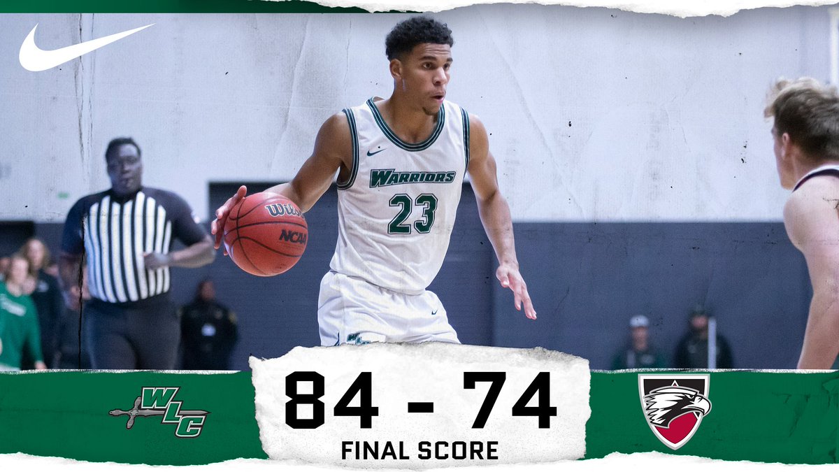 MBB: <a href="/WLC_MBB/">WLC Men's Basketball</a> 84, Edgewood 74

⚔️ <a href="/AlVanCrete/">Al VanCrete</a> (18) and <a href="/bernhagenballer/">Drew Bernhagen</a> (11) score in double figures.

⚔️ <a href="/grayson_goetz/">Grayson Goetz</a> adds 7 rebounds, 5 points, 4 assists, and 3 steals.

⚔️ WLC shoots season-high 85.7% (24-for-28) from the free throw line.

#WeAreWarriors #NACCtion #d3hoops