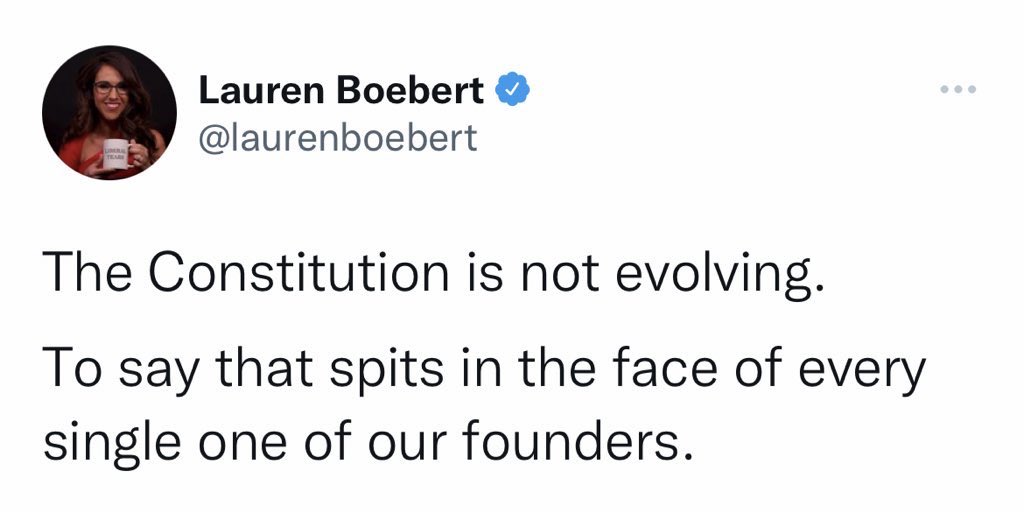Alright, who’s going to explain amendments to Rep. Lauren Boebert?