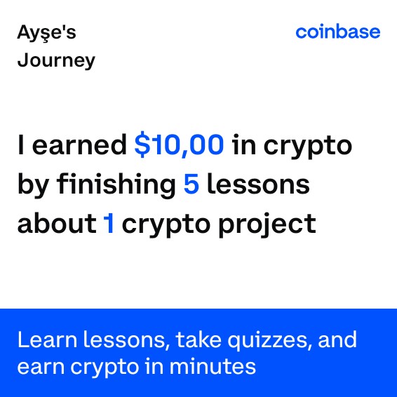 I've earned ₺10,00 so far by learning about crypto on <a href="/Coinbase/">Coinbase 🛡️</a>. See how much you can earn at coinbase.com/earn?utm_campa…