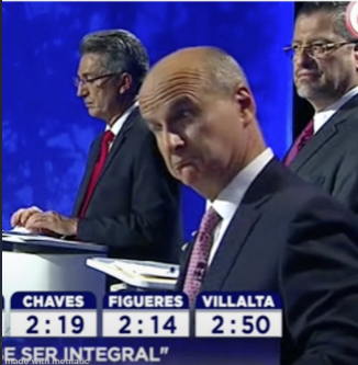 Vamos con la temática... Cállese señor, vamos con la incomoda #DebateRepretel