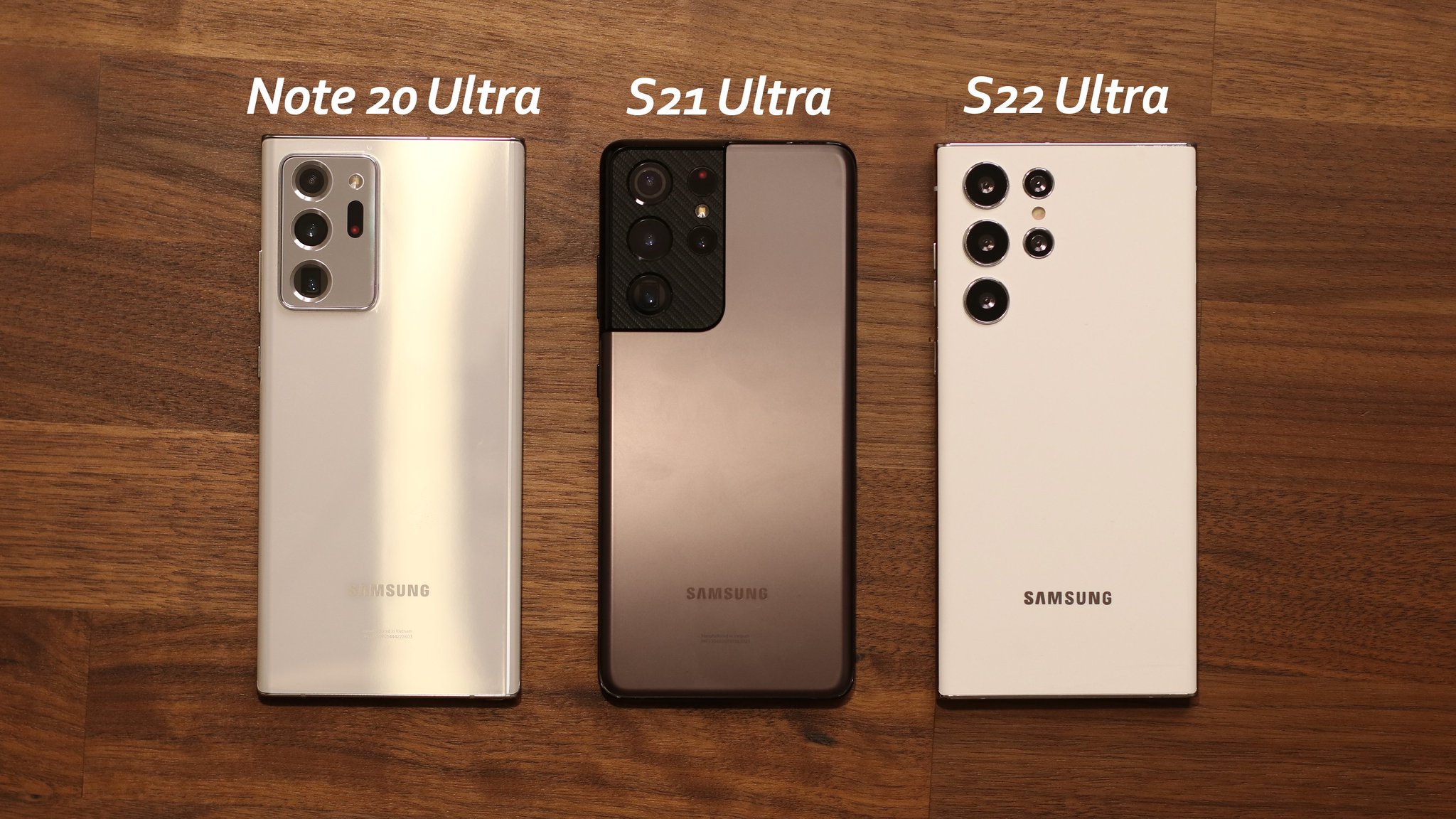 sakitech on X: Note 20 Ultra vs S21 Ultra vs S22 Ultra. Be honest