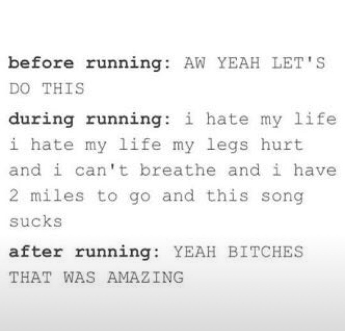 I dedicate this #RunFeb2022-themed running meme to <a href="/BrettFishA/">brett Fish anderson</a> 😂❤️