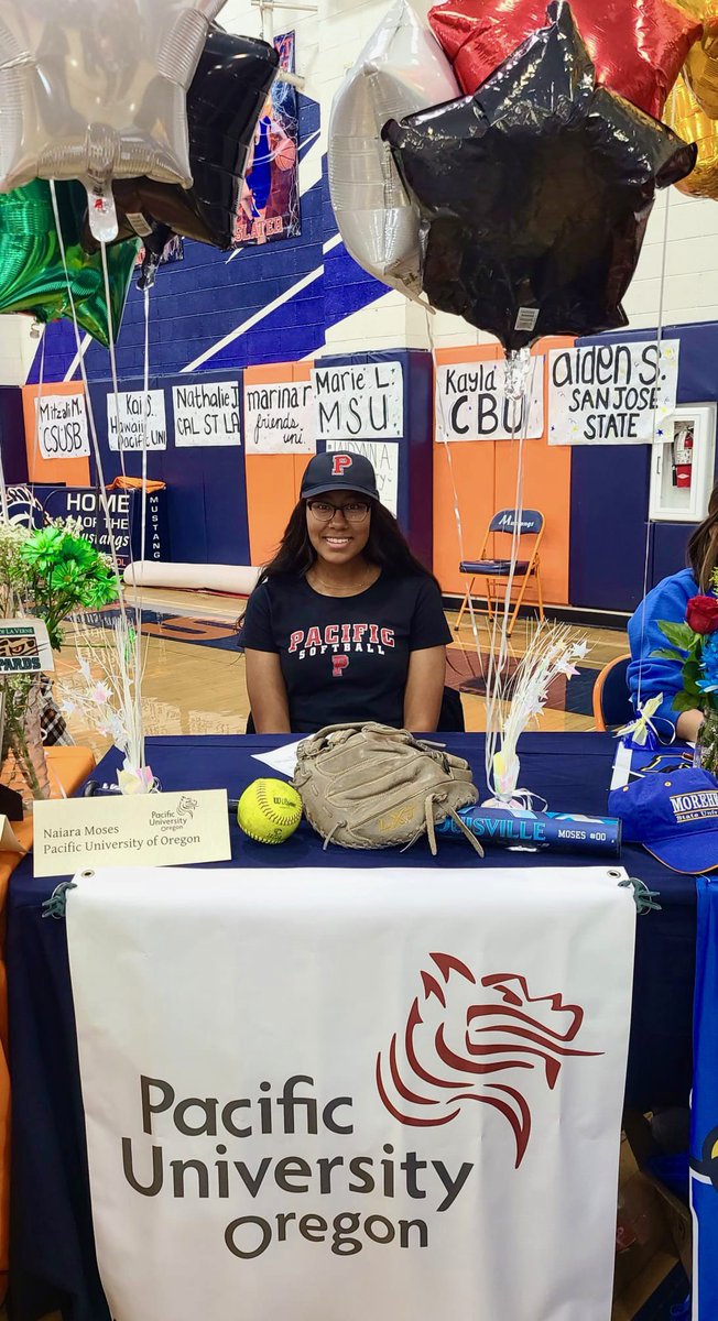 ERHSTrack's tweet photo. CONGRATULATIONS to our ERHS Track & Field Student Athletes Naomi Johnson (UCLA) Aiden Stalnecker (San Jose St) Naiara Mosses (Pacific University Oregon) and EVERY student athlete that signed NLI’s yesterday on National Signing Day
💙🧡 #Mustangs4Life #TheBestAtGettingBetter https://t.co/HzFICjHvxe