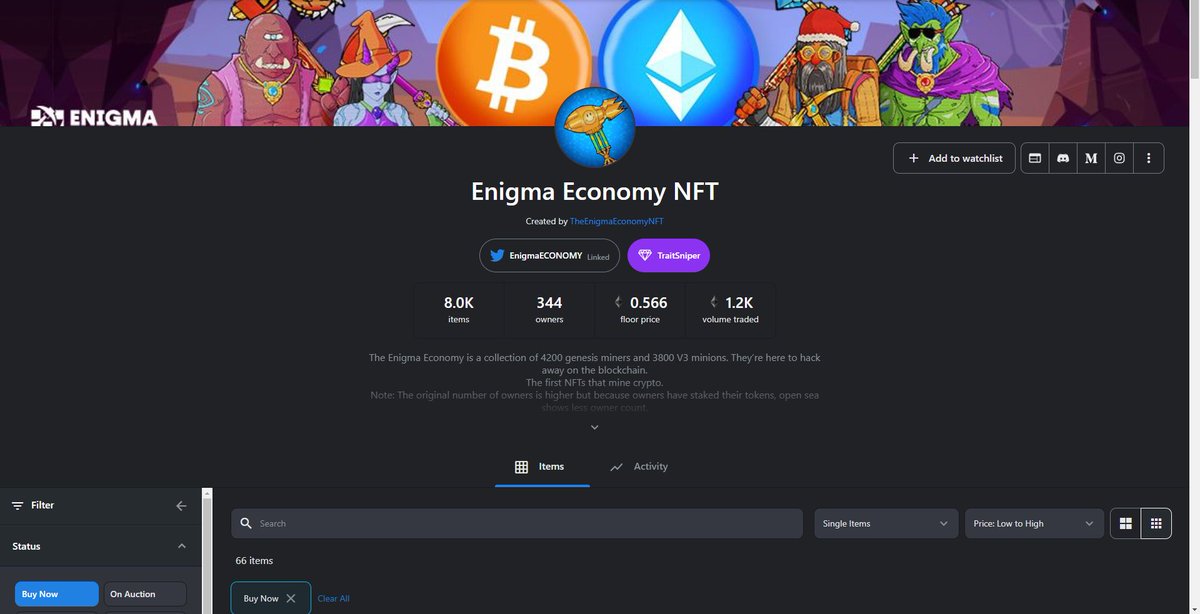 EnigmaECONOMY's tweet photo. SUPPLY SHOCK IS IMMINENT 💥

THERE ARE ONLY 0.825% OF MINERS LISTED ⛏️

YOU DON'T WANNA SLEEP ON THIS! 💤

TO THE MOON BABY🚀

Thanks to @NFTLlama for the shoutout 🙌

#NFTs #NFT #NFTProject #NFTCommunity #NFTCollection #nftbuyer #ETH #WEB3 https://t.co/i7Y5fHh2m0