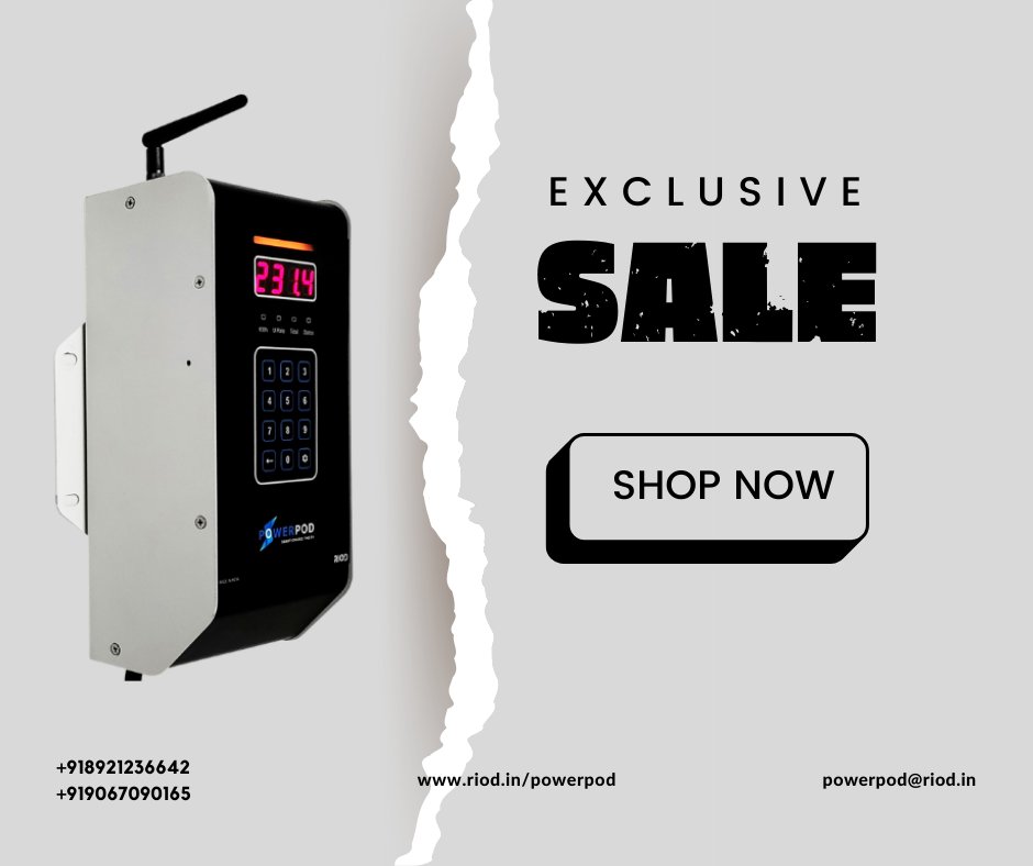 riod_powerpod's tweet photo. Shop Now
visit https://t.co/07YJ5iPVGB for placing your orders

For further enquiry, contact : +918921236642 | +919067090165

#riodindia #powerpod #ev #electricvehicle #shop #evcharging #evcharger #sale #tataelectric #evscooter #evchargingstation https://t.co/hQ78d980wm