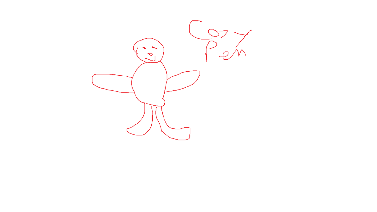 Stooccko's tweet photo. @cozypenguinsnft  ( my little sister did it ) https://t.co/2bcNwi7mje