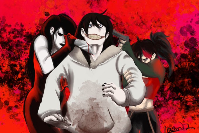 ChrisLopez1120 on X: My art of Jeff the Killer. This is my