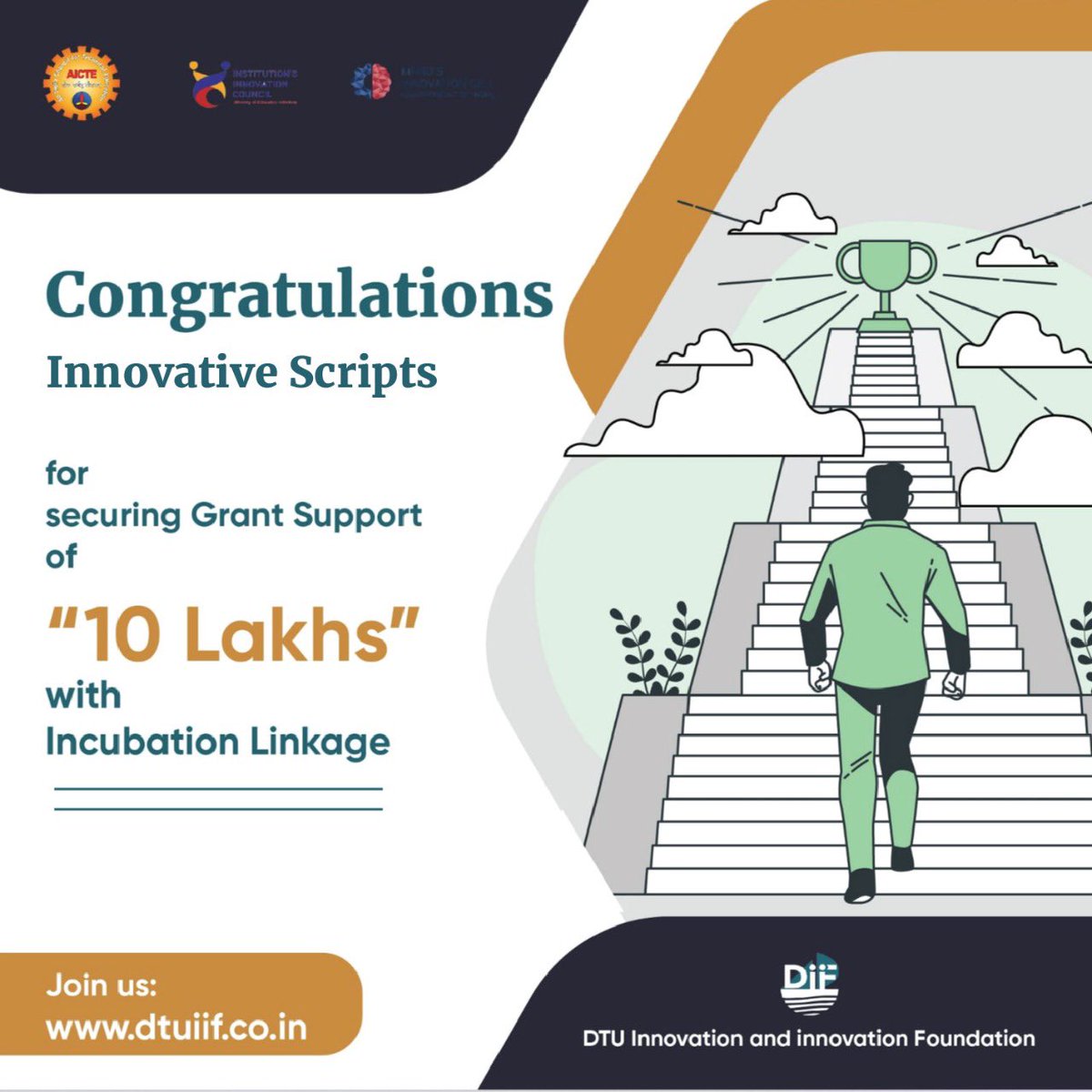 DtuIif's tweet photo. Congratulations to the team! To know more, go through the link:

https://t.co/sYHUMy2KuS

#dtu #dtuiif #delhitechnologicaluniversity https://t.co/thww4VT6iN