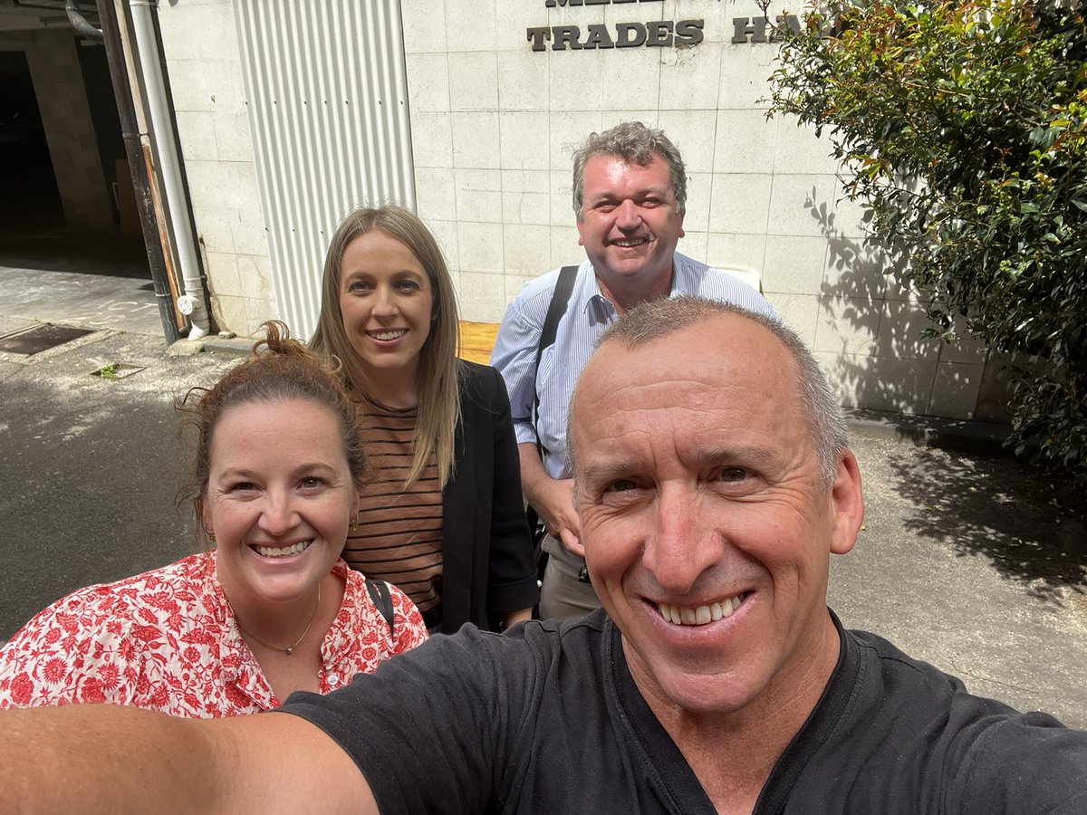 Great day at Trades Hall, working on our plan to win for members in 2022!!