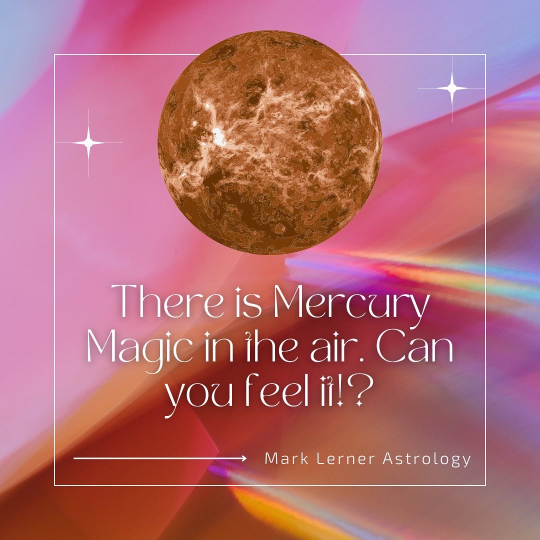 markgobear's tweet image. There is Mercury Magic in the Air…Can you feel it? 
#MercuryDirect #mercury #astrology