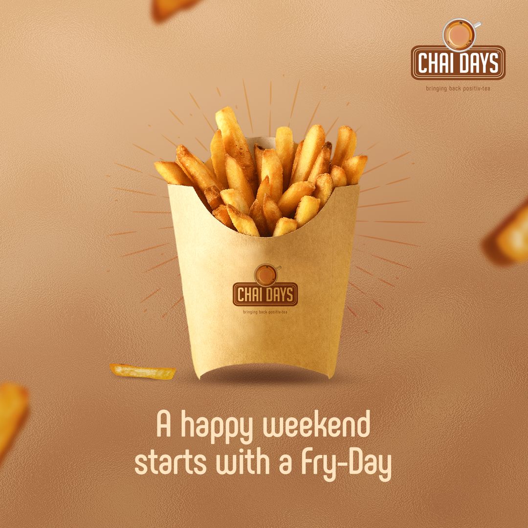 If you are happy and you all know that buy a fry. 👏🏻 Have a wonderful fryyday and happy weekend ahead.

#ChaiDays #ChaiLovers #bangalorefoodies #btmlayout #electroniccity #indiranagar #Koramangala #chaignition #postoftheday #positivitea #Bengaluru #friday #frenchfries #fryday