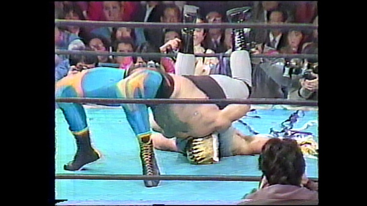 1983年2月7日 蔵前国技館 タイガーマスクvsブラック・タイガー 長い