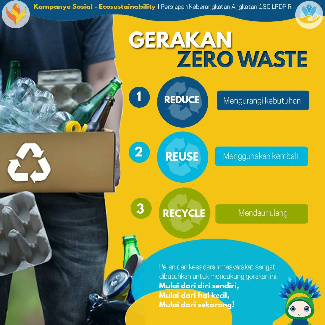 naad_da's tweet photo. Bumi tanpa sampah bukan cuma angan kosong, kawan..
Ini adalah mimpi kolektif yang harus diwujudkan bersama. Yoo bisa yoo!!!

Padma Wijaya for Eco-sustainability
@LPDP_RI @pk180lpdp
#DiriUntukNegeri https://t.co/HxC4CAu0fJ