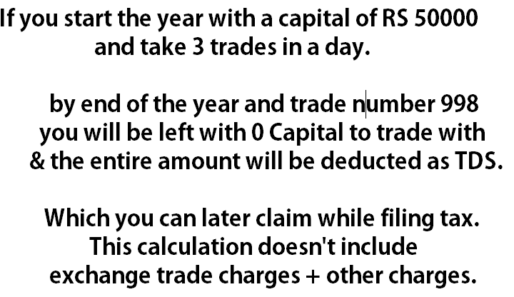 cryptoady's tweet photo. Was trying to decode how 1% TDS will impact traders :

Also below is the link for the calculation sheet, add if I missed anything - https://t.co/kU7UgkruiN

#reducecryptotax https://t.co/x0MllBYW24