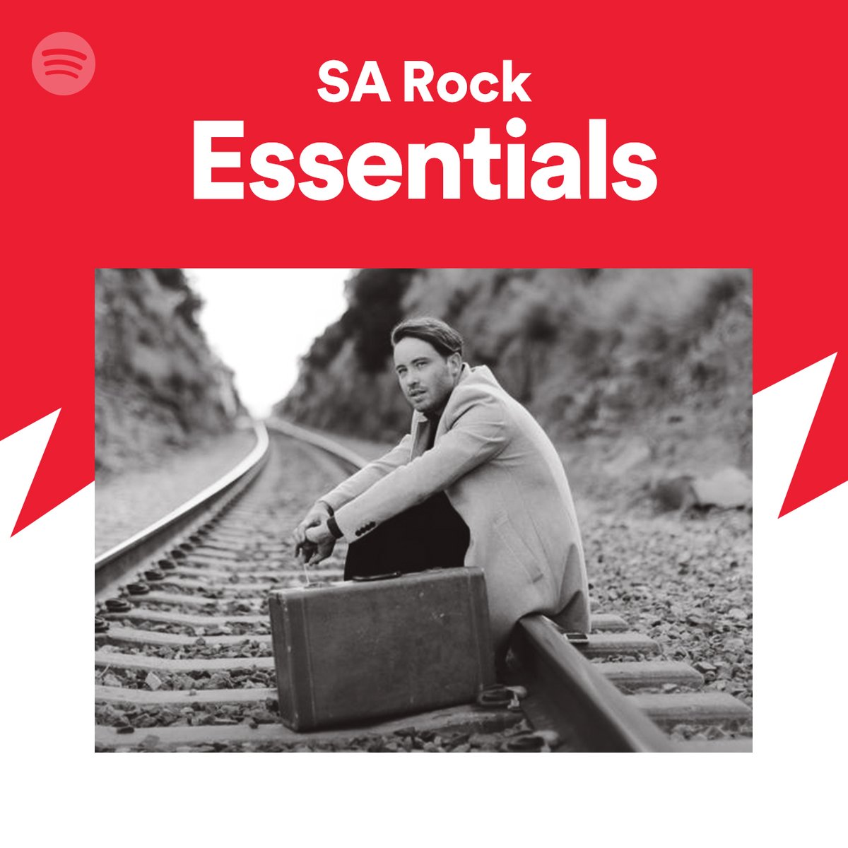 Shoutout to <a href="/Spotify/">Spotify</a>SA @Spotify for adding songs from my new album to SA Rock Essentials and making me the cover of the playlist 😲 New album ‘Looking Back At Getting Here’ streaming NOW! spoti.fi/34hhfIb