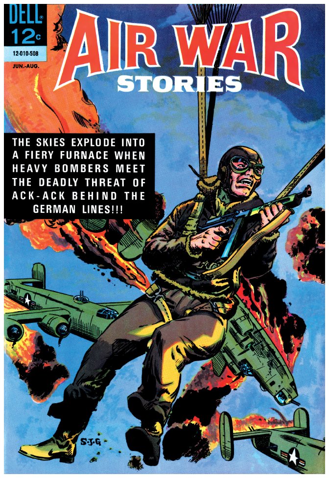 SamGlanzman's tweet photo. Air War Stories #4, Dell, 1965 (cover by Sam Glanzman)

Thank you for visiting the Sam Glanzman Twitter.  Please consider backing the COMBAT collection by Sam Glanzman: https://t.co/zPYPK6xcwu https://t.co/HYkz4jCG76