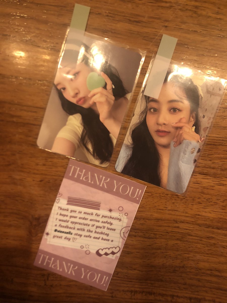 adiwritestk's tweet photo. #MailbyAdi 

    — yay! jihyo &amp; dahyun came home ✨💥💥💥💥💥 iba talaga sparks ni jihyo 😭😭 tysm for bringing them home safe &amp; sound!! till next transact @mntzkhaul 

#viensells https://t.co/Sb0JXKBtXc