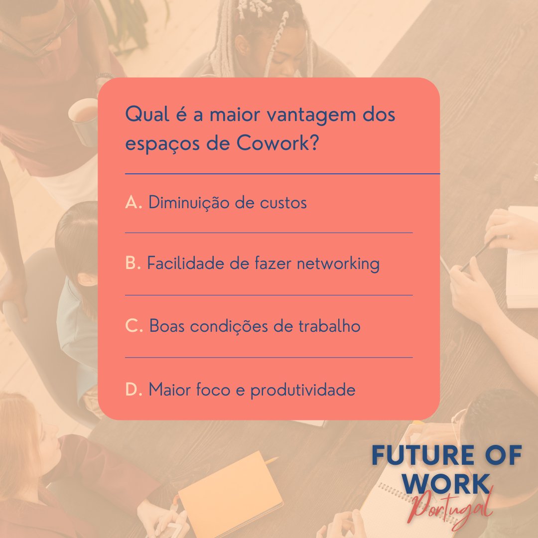 FOWfutureofwork's tweet photo. Que papel terão os espaços de Cowork no futuro do trabalho? 🤔

Nesta conversa, vamos ter o prazer de ouvir 3 especialistas que estão a levar os espaços de Cowork a outro nível - Vítor Miller, Manuel Bastos e Ivone Cruz 🙌 💥

Juntem-se a nós no dia 9 de Fevereiro!! 🗓📌 https://t.co/tvmYTPuCHL