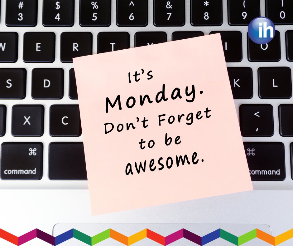 Happy Monday 😃 #Mondaymotivation #IHBucharest #greatdayahead #newweeknewstart #keeponlearning #20YearsIHBucharest