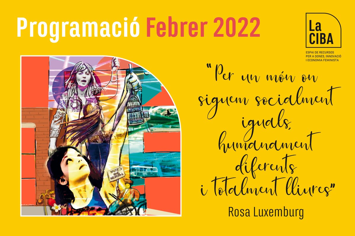 📢📢Us presentem la programació pel mes de febrer. 

Aquest mes commemorem quatre efemèrides i us proposem diverses activitats a l'entorn d'aquestes quatre dates tan significatives.

Us podeu inscriure a les nostres activitats fent clic a grameticket.cat