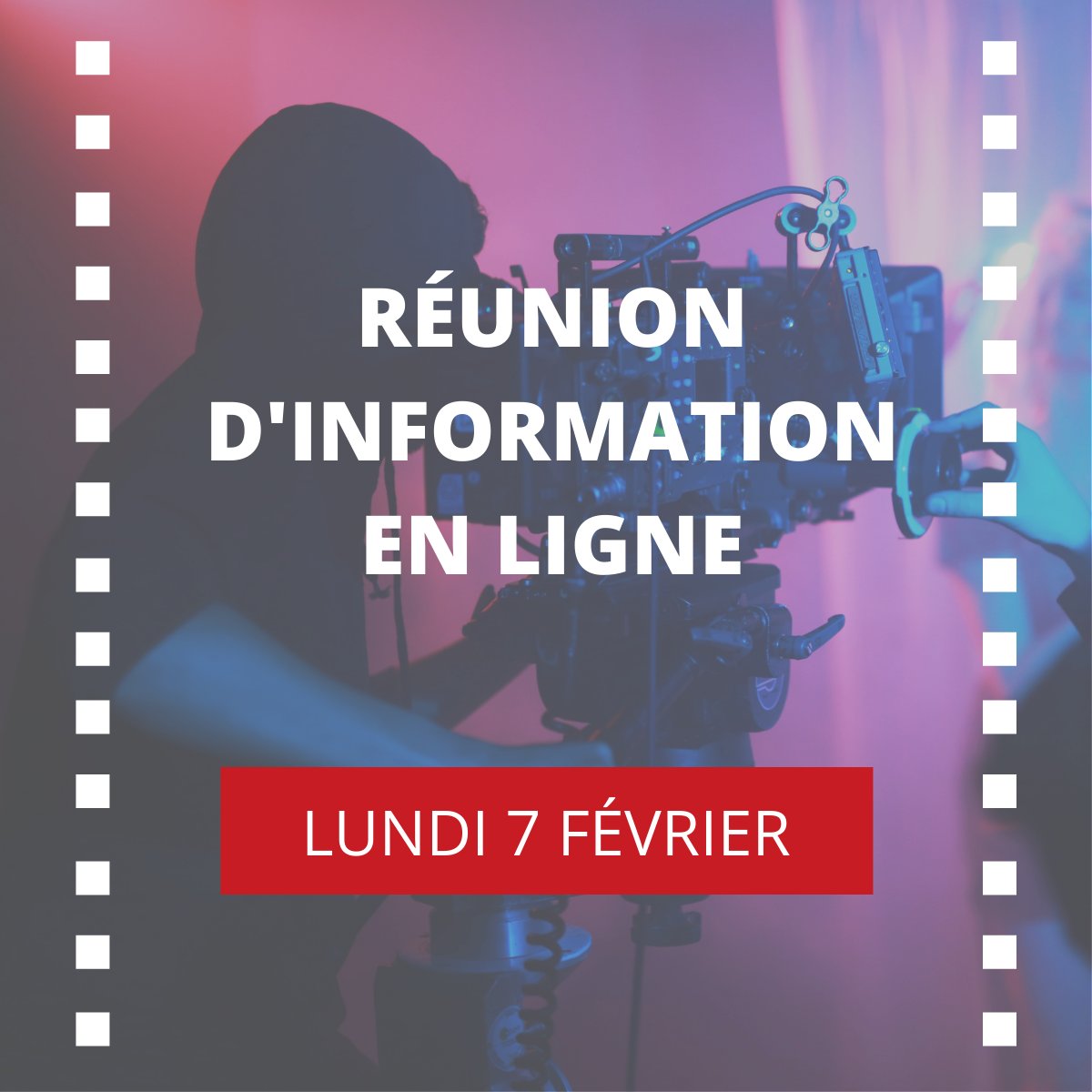 🎬 Vous souhaitez en savoir plus sur la formation cinéma et audiovisuel de l'ESEC ? 

💻 Découvrez notre école et posez vos questions en participant à notre prochaine réunion d'information en ligne. 

📆 Rendez-vous lundi 7 février 2022 à 19 heures ! 
info.esec.edu/webinar-esec-0…