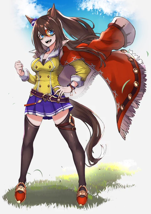 怪鳥
#ウマ娘プリティダービー 
#エルコンドルパサー 
