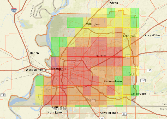 JaneenGordonWMC's tweet photo. I hope many of you have a generator, plenty of blankets, or a fireplace, OR all three. More than 122,000+ @mlgw customers are without power and HEAT! #MEMtraffic #an5 #poweroutages https://t.co/0y36ZflZH5