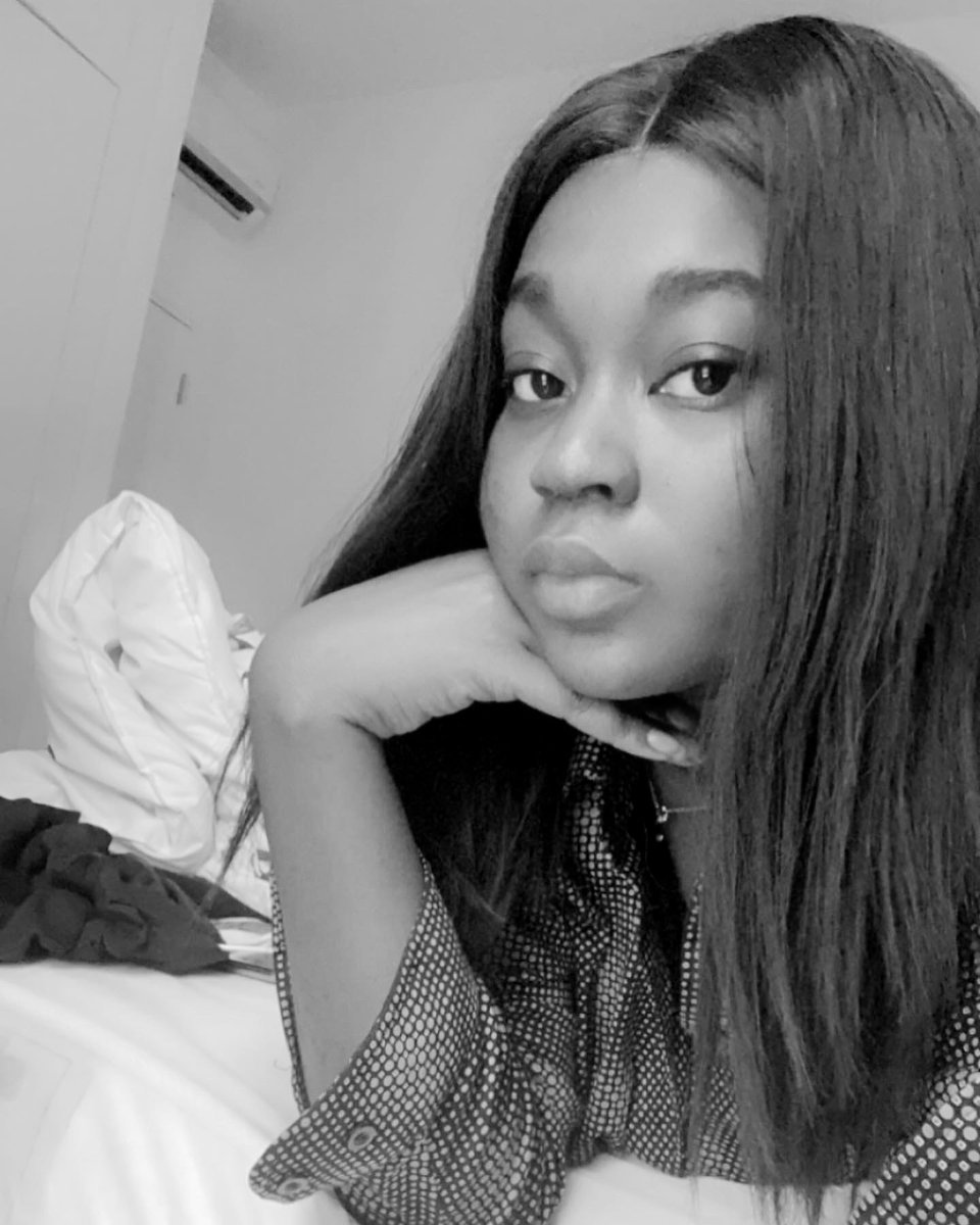 God’s favorite 💜😋#beauty #blackandwhite