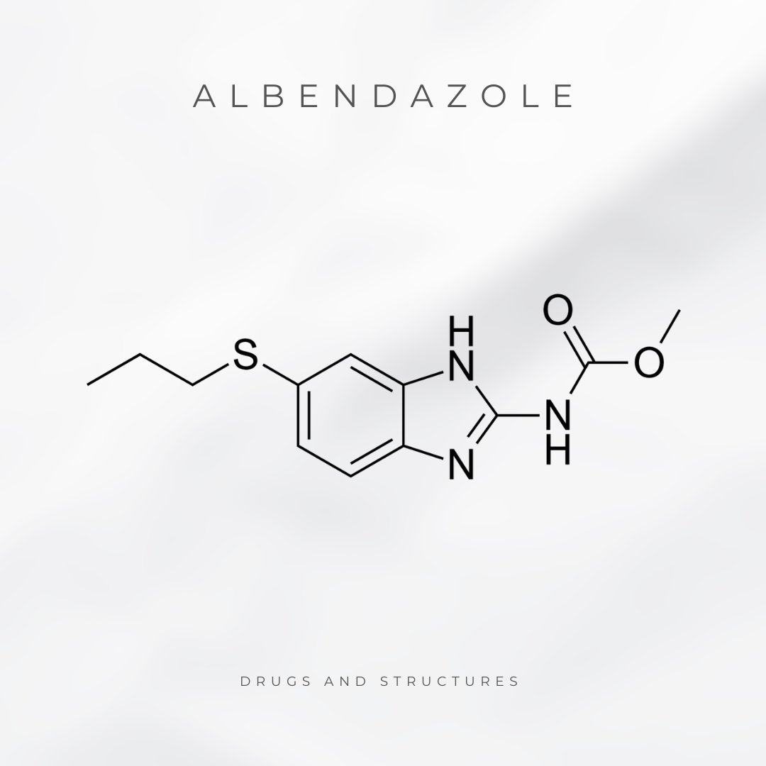 drug_structures's tweet photo. #Albendazole https://t.co/DE5d0hgfzD