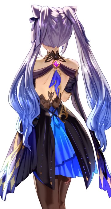 Keqing 刻晴 (背景なし) #原神 #GenshinImpact 