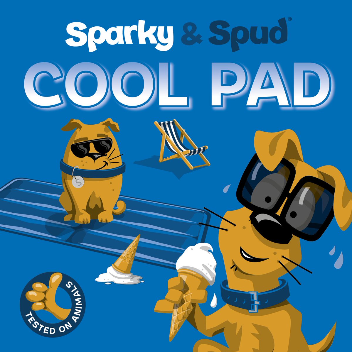 scratchnnewton's tweet photo. Sparky &amp; Spud Cool Pads are now back in stock https://t.co/ebYoFA8I9O https://t.co/6zZH3o8OyT