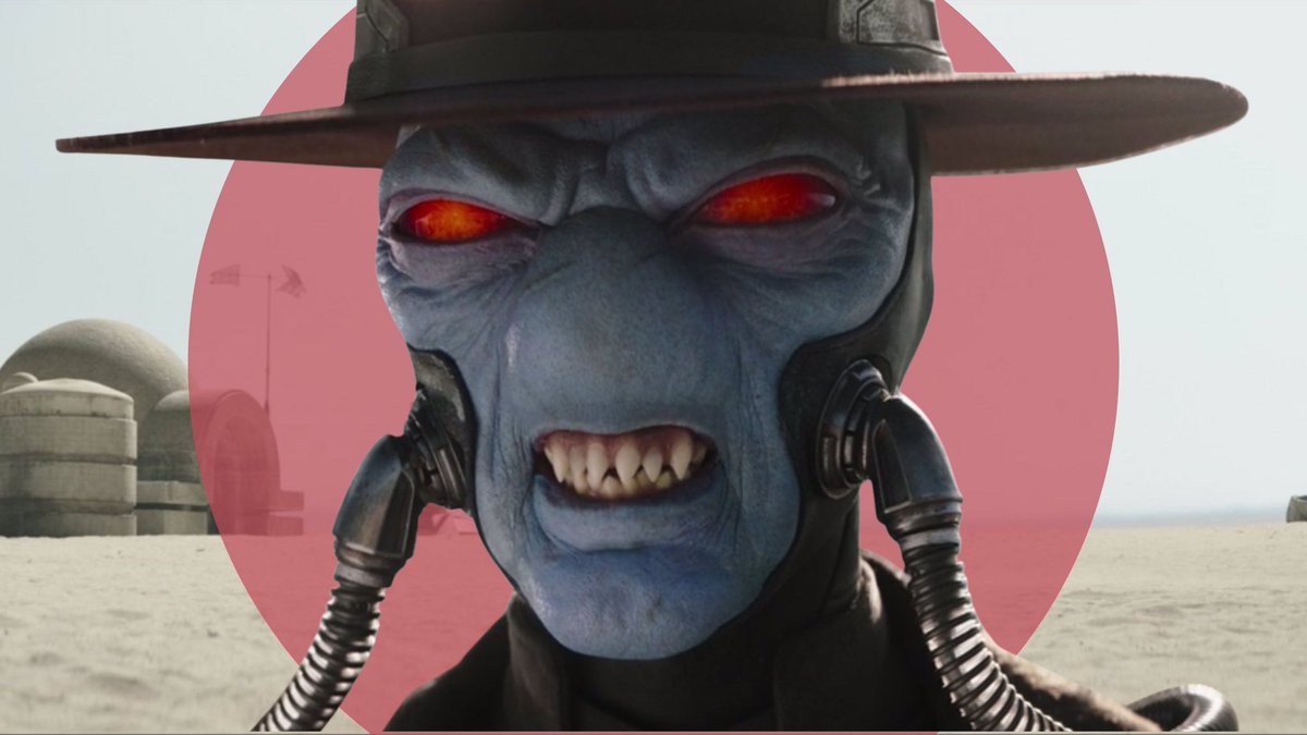PeterSmithSings's tweet photo. So much cool on one screen ! @bobafett #cadbane #olyphant https://t.co/UBU4c1cAnW