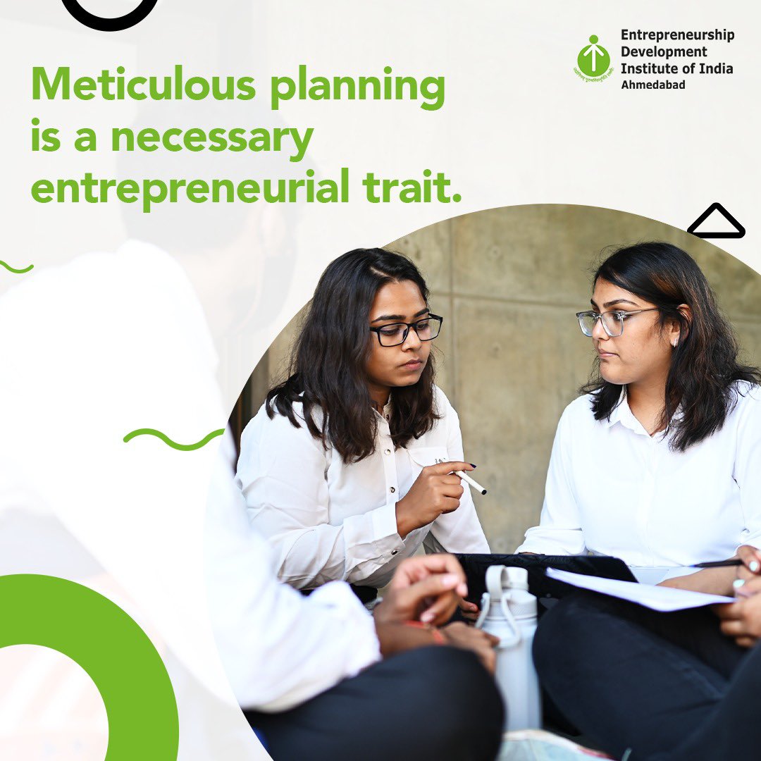 EDIIAhmedabad's tweet photo. Creating a business plan is the first step towards starting an enterprise. #LifeAtEDII trains aspiring entrepreneurs to be excellent planners who chalk out all the finer details and each step of their entrepreneurial journey before taking the plunge.
#business #entrepreneurs https://t.co/9Hp0Q1TMAu