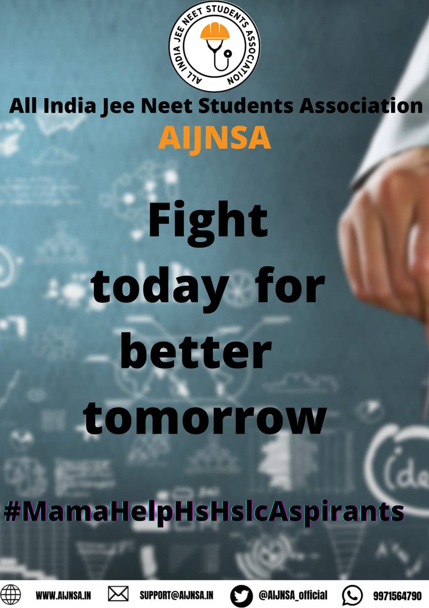 AIJNSA_official's tweet photo. Don't make us hate the education system of Assam. We demand justice. 
@ranojpeguassam @himantabiswa
@CMOfficeAssam @RahulGandhi
@guwahatiplus
#MamaHelpHsHslcAspirants https://t.co/FeyrSW7F7Z