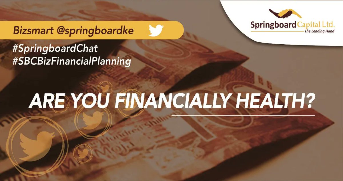springboardke's tweet photo. As mentioned by the speaker to evaluate your financial health you should list all your assets and subtract all your liability the result will determine whether your financials are sustainable or healthy. #SpringboardChat #SBCBizFinancialPlanning https://t.co/S8bRz1WVme