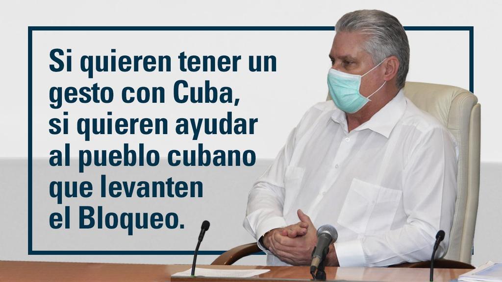 @CamilaGzlez34 @DiazCanelB @AliRubioGlez @Giro50 @JuanMarioLimaD @FalconCuervo2 @LizAlexa15 @La3_millones @NataliaDeCuba1 @Giselle15080805 60 años intentando destruir la #RevolucionCubana y asfixiandonos economicamente. #CrimenLesaHumanidad #ViolacionDDHHEEUU #ViolaCionDerechoInternacional #IzquierdaUnida #UnblockCuba