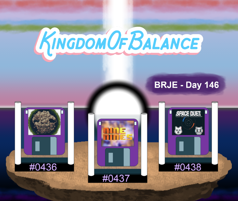 BalanceKingdom's tweet photo. Day 146 - At 6:00 PM PST 04-FEB-2022, we are #streaming 3 #indiegames from the #BRJE of @itchio:
- 0436: #Germination by @dot_operator
- 0437: #NineNines by @BadjanoEnt
- 0438: @SpaceDuet by @mattyalanestock
https://t.co/U3EZKrc79K

#SmallStreamer #indiewatch #indieGameTrends https://t.co/mI23VRCGah